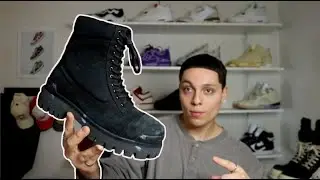 ЭТИ ИЛИ ТИМБЫ?! Ботинки Balenciaga Striker, чёрные (обзор) + НА ПЕШКЕ