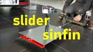 Como construir slider dolly motorizado de (largo recorrido) con materiales reciclados.