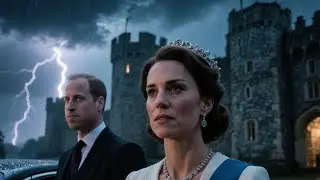 Princess Catherine Takes the Wheel for Windsor Castle Visit as Storm Clouds Gather
