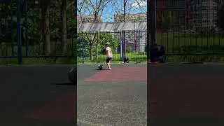 Тренировка с индивидуальным тренером Костя 6 лет. Training with a personal trainer. Kostya 6 y.o.