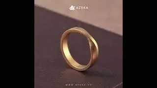 Mobius Hand-Forged 24K Gold Ring &ndash; Symbol of Eternal Love #ring #gold #jewelry