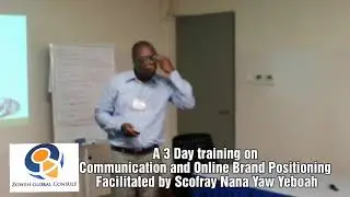 #Scofray facilitating a training on Communication #Scofray #TransformationalCoach #Trainer #Speaker