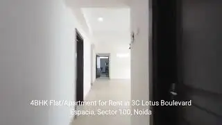  Flats for Rent in 3C Lotus Boulevard Espacia, Sector 100, Noida @manavproperties-com