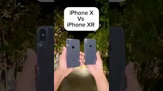 iPhone X vs iPhone XR camera comparison