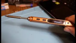 TS100 soldering iron OLED LCD screen problem fix and replacement