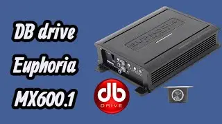 Euphoria MX600.1 DB Drive Amplifier 🔊🔊✅ Class D ✅