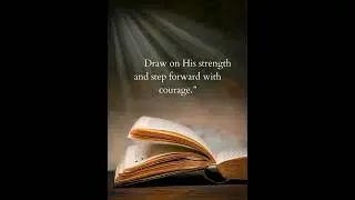 BeStrong & Courageous: Joshua 1:9 | Scripture Insight #shortvideo #motivation#scripture #inspiration