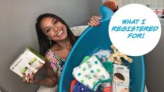 BABY SHOWER HAUL 2019 | WHAT I REGISTERED FOR | FIRST BABY