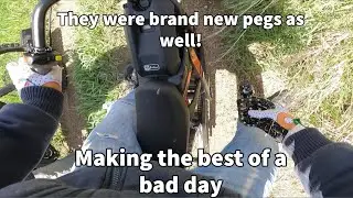 My last ride in Nebraska! Making the best of a terrible day