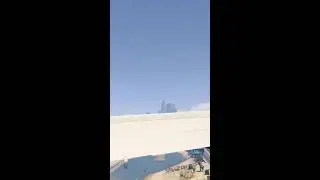 Boeing 747 Engine Failure And Pilot Make Landing In Highway Gta V #shorts