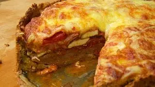 Low Carb Pizza - Chicago Style - #foodporn - Pizza Special mit Wrukolakas - salala.de