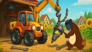 Rock Drill Truck Repair 🔧 | Realistic Garage Restoration & Heavy Machine Fix