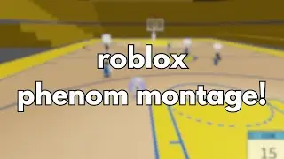 Roblox NBA Phenom Shooting Montage 1