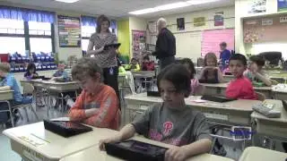 Gwynedd Square Students use IPads in the Classroom