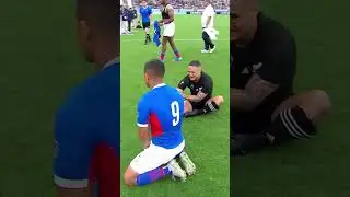 In rugby you smash each other for 80 then have a chat like old friends 😂 #rugby y