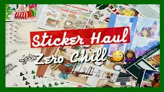 Planner Sticker Haul feat Whimsical Cat Studio, Caress Press, Sticker Guru, and MORE!