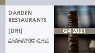 [DRI stock] Darden Restaurants Q4 2021  Earnings Call (6/24/21)