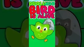 ПТИЦА DUOLINGO ЖИВА?!! #duolingo #смерть #короткометражные #анимация