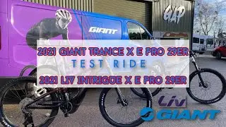 Giant Trance X E Pro 29er 2021 X FIRST RIDE - Giant Dublin