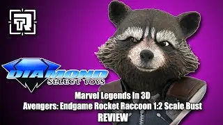 Marvel Legends In 3D Avengers: Endgame Rocket Raccoon 1:2 Scale Bust Review