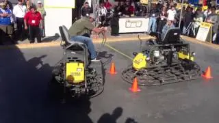 Wyatt Molzahn World of Concrete Power Trowel Challenge Win
