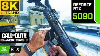 Black Ops 7 : 8K Native Resolution | 30 FPS gameplay ( RTX 5090 / DLAA ON )