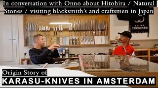 Conversation about Japanese knife makers and Japanese Natural Stones