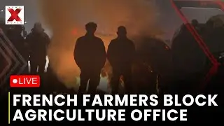 French Farmers Protest LIVE: Angry Farmers Block Agen Agriculture Chamber Over Livestock Disease