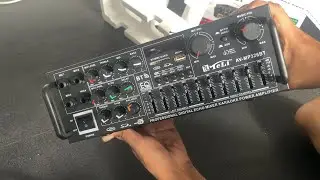AV MP326BT Amplifier Unboxing and Overview KARAOKE Player