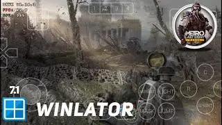 Metro Last Light Redux Winlator Snapdragon 695 Game Test