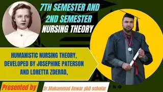 Humanistic Nursing Theory, developed by Josephine Paterson and Loretta Zderad, 7TH SEMESTER 2nd seme