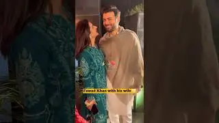 Fawad Khan with his wife 🤍 #fawadkhan