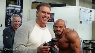 Big Ramy Shoot Alex Ardenti Red Rex supplements Mr Olympia 2022