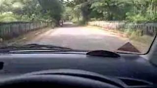 Drive through Iringannur Edacheri road.