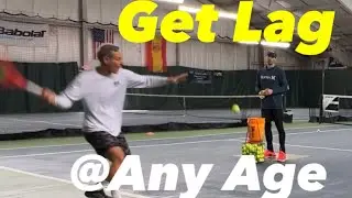 🎾 ATP Modern Forehand @62 Years Old &ndash; Отрывок 10-минутного индивидуального урока 🎾