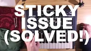 Arturia Minibrute STICKY Issue SOLVED!