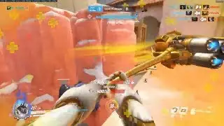 Overwatch Reinhardt God Cloneman Showing His Gameplay Skills