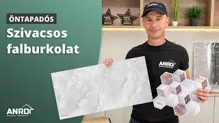 Öntapadós szivacsos falpanel márvány- és csempe utánzatú mintákkal. Faldekoráció percek alatt!