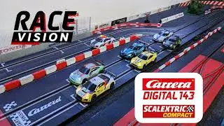 Carrera  Digital 143 & SCX Compact - Racing with the PERFECT COMBO!