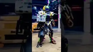 my bike robot transformation #transformation #bikeloves #bikelover #vstrom