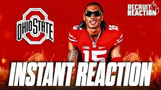 REACTION: Chris Henry Jr. SIGNS with the Ohio State Over OREGON!!