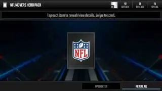 INSANE NFL MOVERS HERO PACK PULL!!! (MADDEN MOBILE)