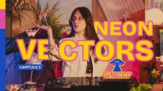 Neon Vectors: Threep 3