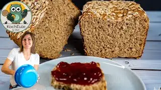 Mein FRISS DICH DUMM Haferflocken BROT | Brot backen Thermomix® TM6 TM5