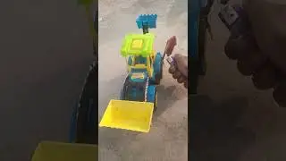 RC lovely little jcb toy testing