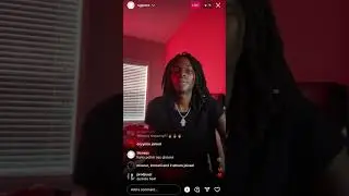 Sgpwes previews new songs on IG live