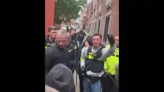 #Shorts Dutch police mistreat pro-Palestine students