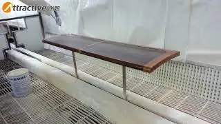 Wood furniture robot plane spraying production line efficiency increased by 20%