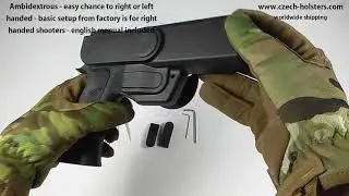 CZ 75 High Level Police Multivariable  Duty Holster w/ Intuitive Safety