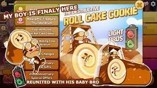 HE'S FINALLY REUNITED WITH HIS BROTHER | NEW ROLL CAKE COOKIE